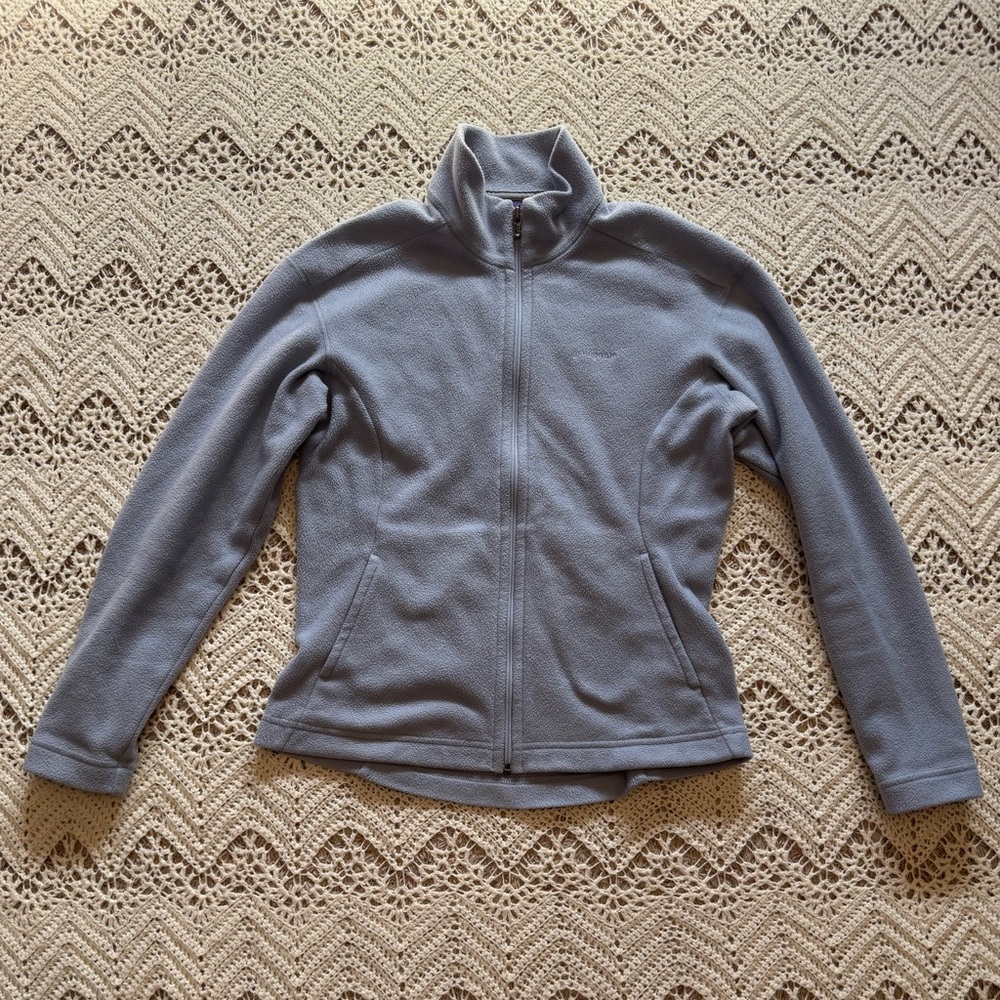 Patagonia Women’s El Cap Synchilla Full-Zip Fleece Jacket Light Blue Size Medium